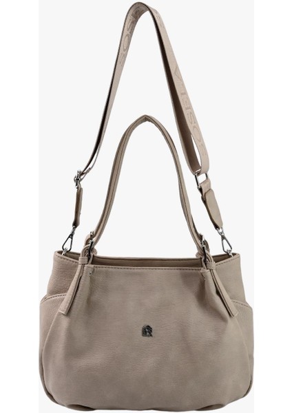 Kadın Omuz ve Kol Çanta 67-8117 Kum