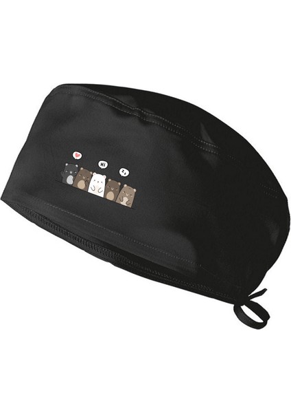 Standart ve Tesettür Cerrahi Bone Doktor Hemşire Laborant Şef Aşçı Bonesi