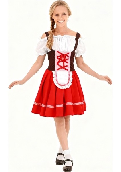 Oktberfest Alman Kadın Kostümü