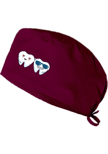 Mutlu Dişler Temalı Doktor Hemşire Hastane Aşçı Medikal Cerrahi Bone