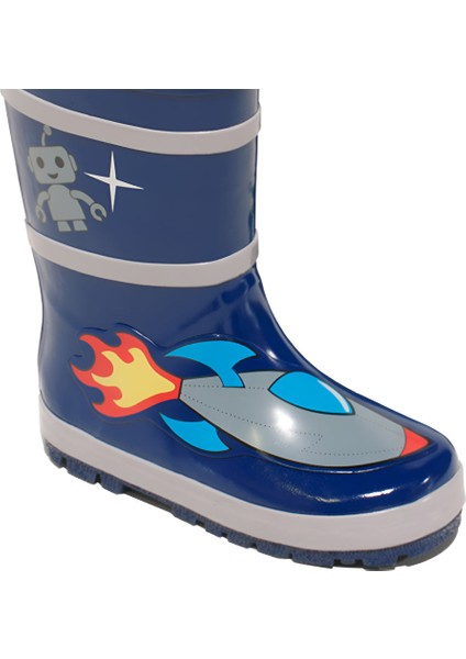 Uzay Kahramanı Çocuk Yağmur Çizmesi fırsatları
