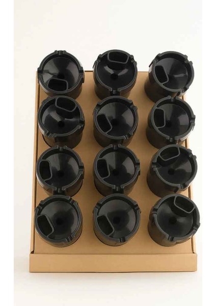 Kokusuz Sert Plastik Oto Araba Çakmaklıklı Küllük Karışık Renk 2 Adet modelleri