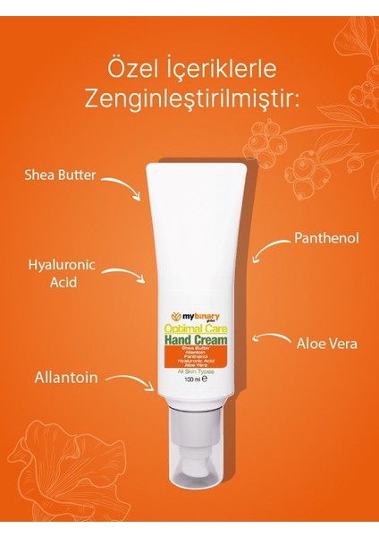 Optimal Care El ve Tırnak Bakım Kremi 100 ml