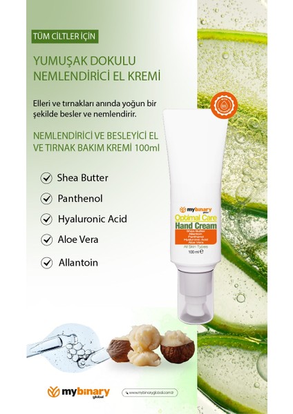 Optimal Care El ve Tırnak Bakım Kremi 100 ml fiyatları