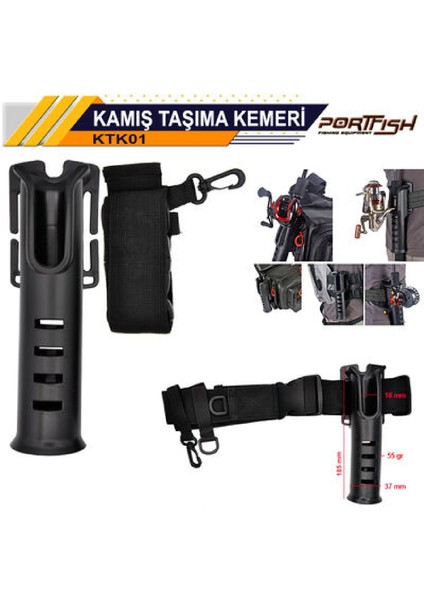 Portfish Kamış Taşıma Kemeri