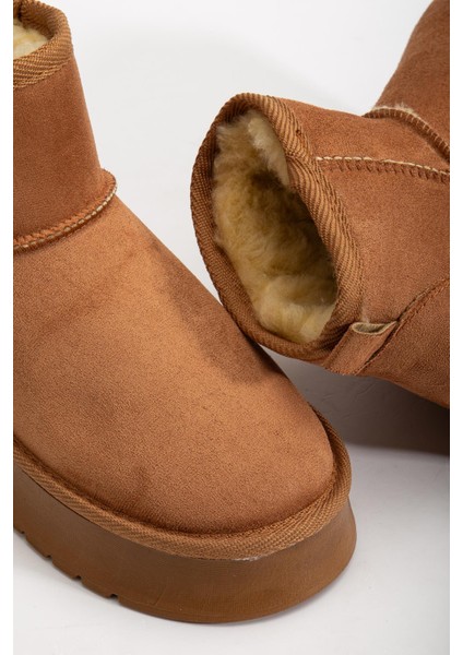 Suins Camila Model Içi Komple Kürklü Kadın Siyah Taba Ten Bot fırsatları