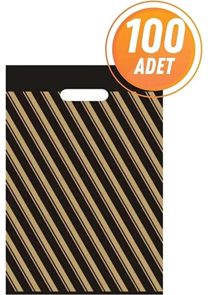 Takviyeli Mağaza Poşeti 3 Numara 33X45CM 100 Adet