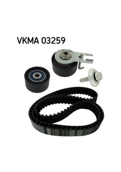 VKMA03259 - Eksantrik Gergi Kiti P206-P207-P307-P308-P407-P3008-EXPERT-PARTNER-BERLINGO-JUMPY-C2-C3-C4-C5- Xsara-Focus Iı-Fıesta V-Vı Volvo S40-C30-V50-FIAT Scudo Euro4 1.6 Hdı-Tdci