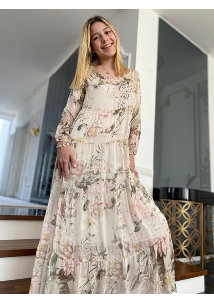 Kadın Uzun Ipek Elbise fırsatları