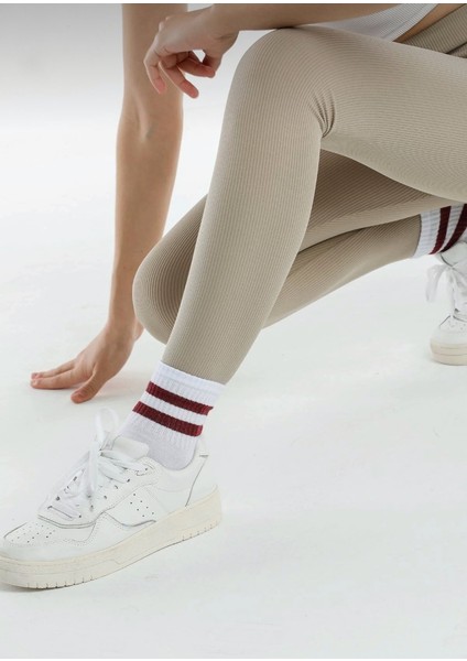 Premium Içi Polarlı, Şardonlu, Fitilli, Toparlayıcı Interlok Kışlık Örme Tayt fırsatları