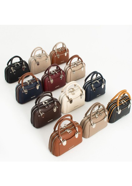 ,çok Gözlü,fitil Detaylı , Bordo El ve Çapraz Kadın Çantası fırsatları