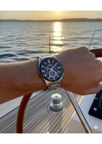 SL.09.2498.2.01 Erkek Kol Saati | Rose Gold Detaylı Çelik ve Siyah Şıklık fiyatları