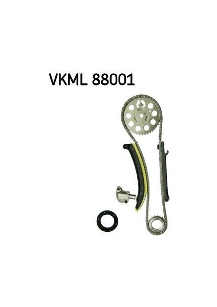VKML88001 - Eksantrık Zıncır Setı Smart Fortwo Coupe 450 04 07 Roadster 452 03 05