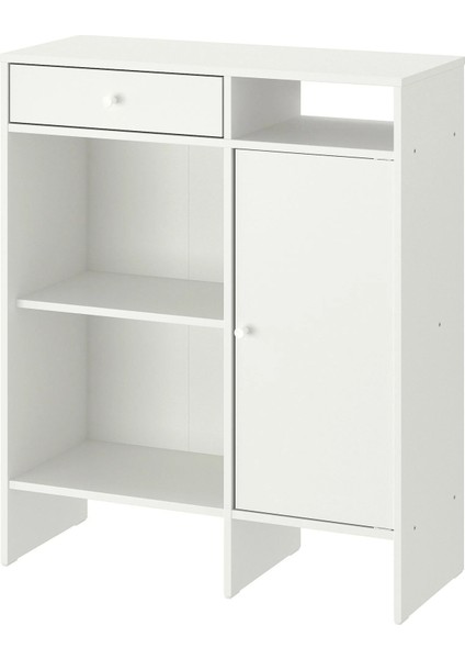 Baggebo Büfe Beyaz 78 x 92 Cm