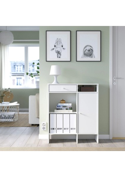 Baggebo Büfe Beyaz 78 x 92 Cm modelleri