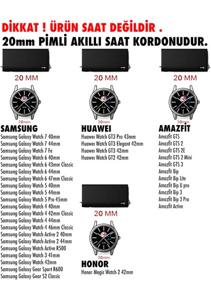 Samsung Galaxy Watch 4 5 Pro 6 7 Seri 40 44 Classic 42 43 45 46 47MM Uyumlu Hasır Örgü Cırtlı Kordon indirimleri