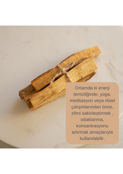 Palo Santo Ağaç Tütsü (Peru) Sertifikalı (Ort 30 Gr-Ort 3 Adet) fırsatları