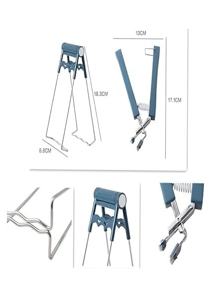 High-Tech Haşlanma Önleyici Kıskaç Seti – Kase Kelepçeleri + Tencere Kelepçeleri + Silikon Eldiven, Kaymaz Haşlanma Kıskaçları, Mutfak, Mikrodalga Fırın, Kamp ve Sıcak Eşya Tutucu Için modelleri