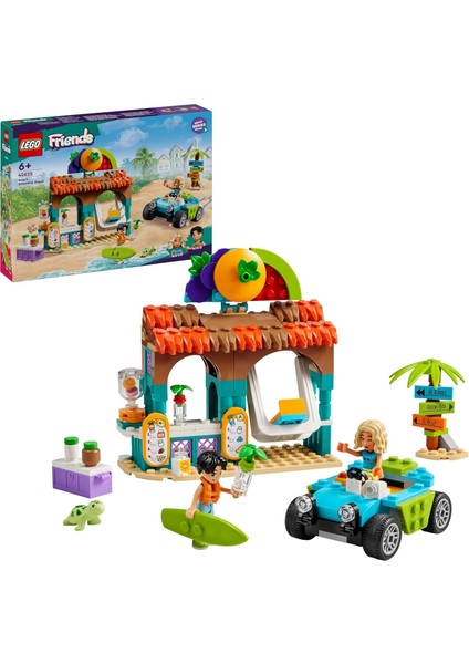 Friends Meyveli Içecek Plaj Standı 42625-6 Yaş ve Üzeri Çocuklar Için Kaplumbağa Figürü Içeren Yaratıcı Oyuncak Yapım Seti (213 Parça)