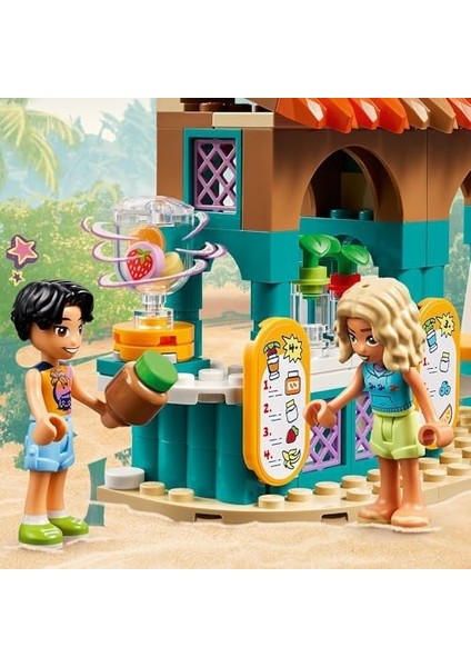Friends Meyveli Içecek Plaj Standı 42625-6 Yaş ve Üzeri Çocuklar Için Kaplumbağa Figürü Içeren Yaratıcı Oyuncak Yapım Seti (213 Parça) fiyatları
