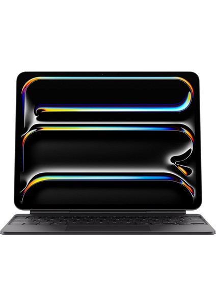 iPad Magic Keyboard Kılıf: 13 Inç iPad Pro (M4) Için, Harika Yazma Deneyimi, Yerleşik Trackpad, Işlev Tuşu Sırası, Türkçe Q Klavye — Siyah