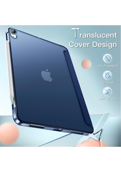 Ipad 11.nesil A16 A3354 /A3355 /A3356 Ile Uyumlu Uyku Modlu Yatay Standlı Sert Smart Tablet Kılıfı fırsatları