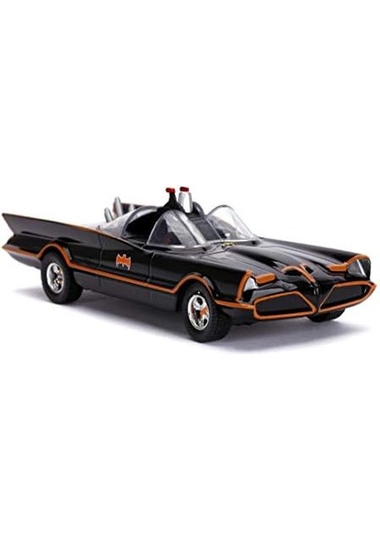 Comics - Batman 1966 Tv Series Classic Batmobile Die-Cast Toy Car With Batman Die-Cast Figure fiyatları