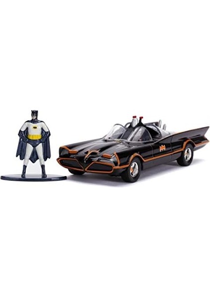 Comics - Batman 1966 Tv Series Classic Batmobile Die-Cast Toy Car With Batman Die-Cast Figure modelleri