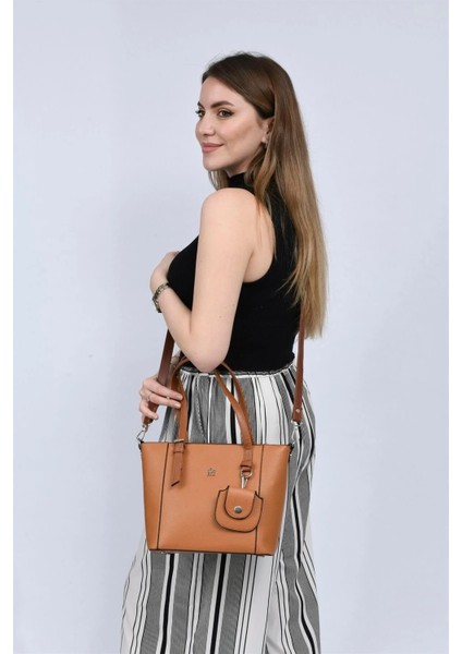 Kadın Taba Askılı El ve Omuz Çanta 67-8027 modelleri