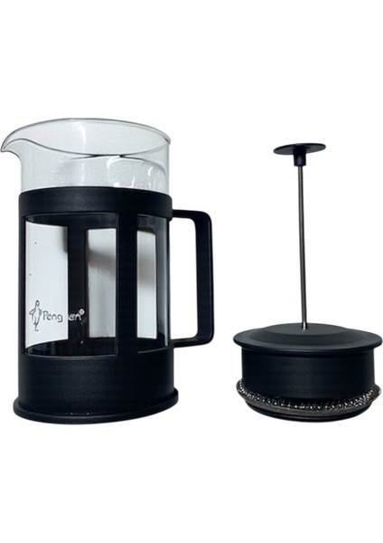 French Press Süzgeçli Kahve Çay Evde Barista Kalitesi Bitki Çay Pressi 600ML fiyatları