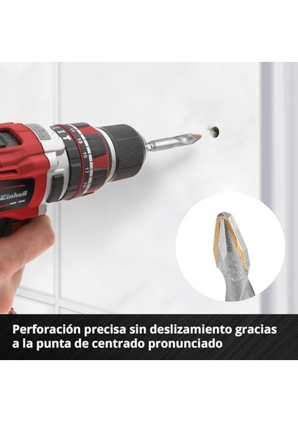 Einhell Xs-Case 4-Parça Seramik Ucu Seti (Özel Taşlanmış Karbür Plaka, Merkez Nokta, E 6.3 Şaft, Saklama Kutusu Dahil) - 49051404 modelleri