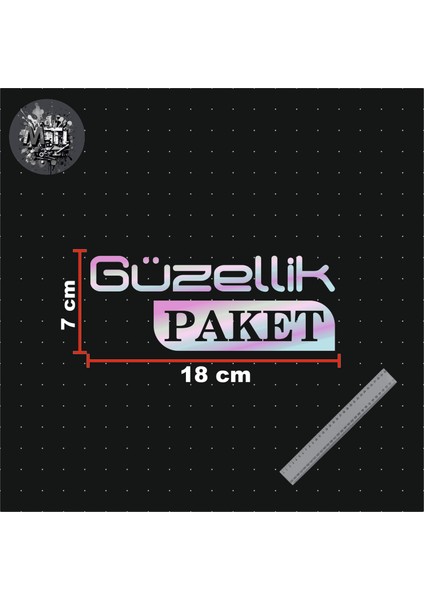 Güzellik Paket 18X7CM Dekoratif Yazı Jdm Araba- Cam Etiket Hologram Motor Laptop Sticker Yapıştırma fiyatları