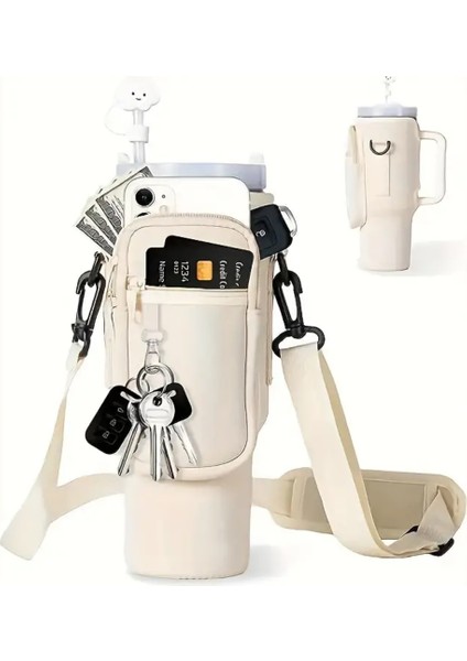 Ozly Quencher Askılı Termos Kılıfı Çanta ve Omuz Askısı Aksesuar