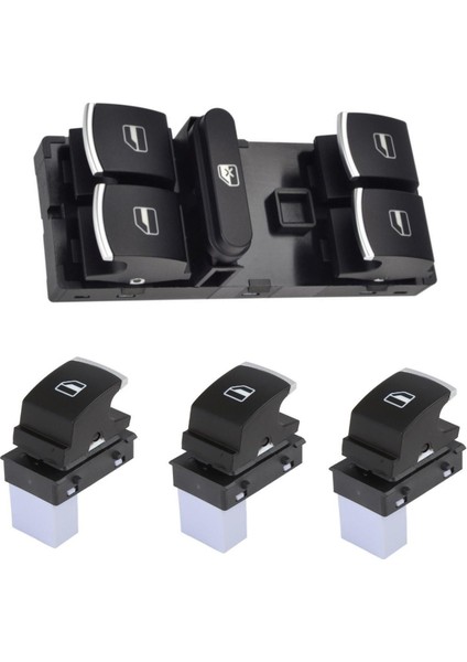 Volkswagen Passat B6 B7 Cam Açma Düğme Anahtarı Takımı 2006-2014