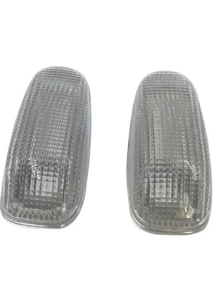 Mercedes W202 W210 Beyaz Çamurluk Sinyali Seti 490136275