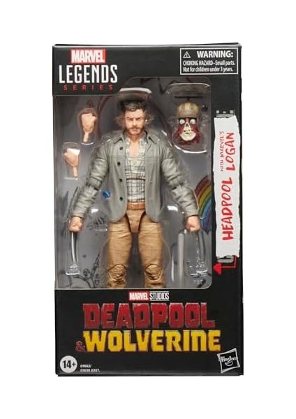 Legends Serisi Headpool Logan, Deadpool & Wolverine Collectible 15 cm Aksiyon Figürü 14 Yaş ve Üzeri Yetişkinler Için modelleri