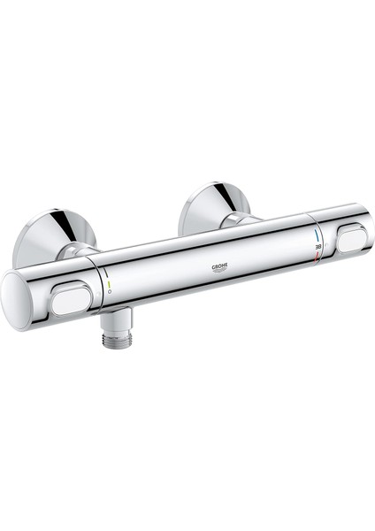 Precision Flow Termostatik Duş Bataryası, Su Tasarruflu, Krom, 34840000