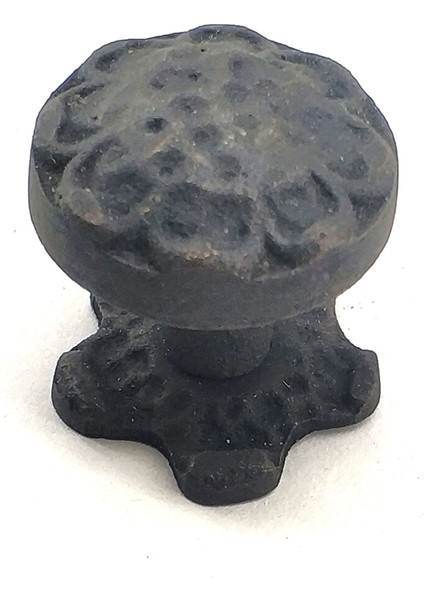 Antika Tarz Dekoratif Pirinç Anıt Mobilya, Çekmece Düğme - 25 Mm, Oksit