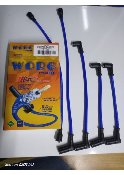 Tofaş Uyumlu Doğan Slx1.4-1.6 93-02 8.5 mm Performans Buji Kablo Takım