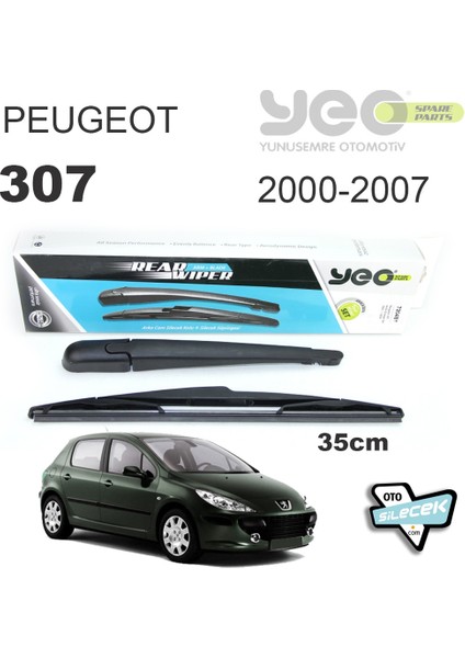 Peugeot 307 Arka Silecek Kolu Set 2000-2007