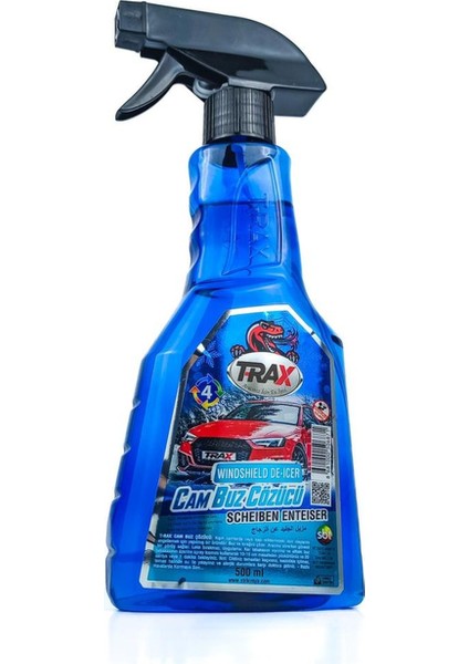Trax Araba Oto Cam Buz Çözücü Eritici Sprey 500 ml