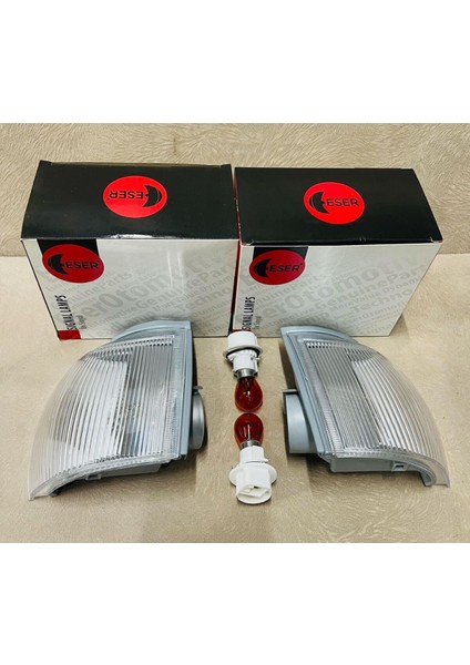 Sinyal Lambası Fiat Tipo Sağ Sol Ikili Takım 46710870 - 46710869 Turuncu Sinyal Ampulleri Dahil