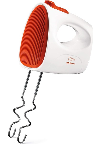 Mixy El Mikseri 1541/00 - Çırpma Teli, 250 Watt, Hamur Yoğurma, 5 Kademeli Hız Ayarı, 2 Çırpıcı ve 2 Yoğurma Kancası