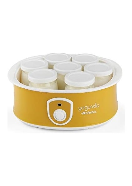 Yogurella Yoğurt Makinesi 0617/00-1,3 Litre Yoğurt Kapasitesi, 7 Kapaklı Cam Kavanoz, 20 Watt, 12 Saat Hazırlama Süresi fiyatları