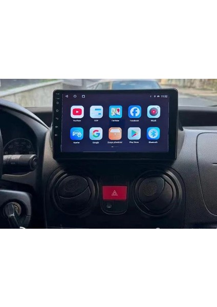 Fiat Fiorino (2008-2024 Yıl) Uyumlu 6GB Ram 128GB Rom Android Multimedya Sürüm 13 Kablosuz Carplay Navigasyon 9 Inç Ekran modelleri