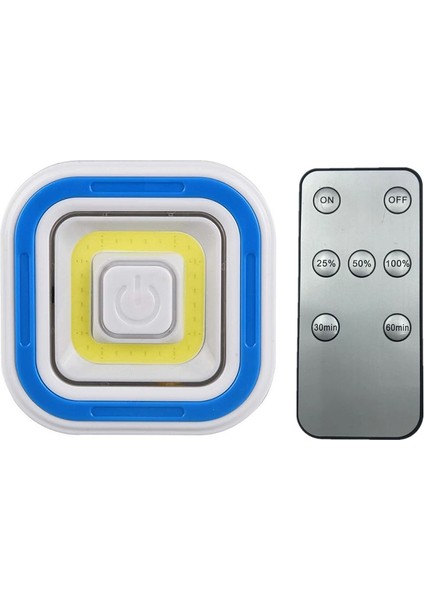 Cob Ledli Pilli Uzaktan Kumandalı Tekli Lamba (4944)