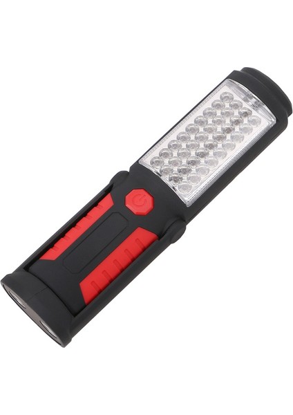 Pe-41 36+5 Ledli 2 Modlu Kancalı Mıknatıslı Pilli Çalışma Lambası (4944)