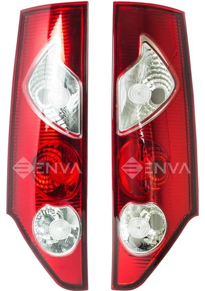 Renault Kangoo Sağ Sol Arka Stop Lambası Takımı 2008-2012 Tek K