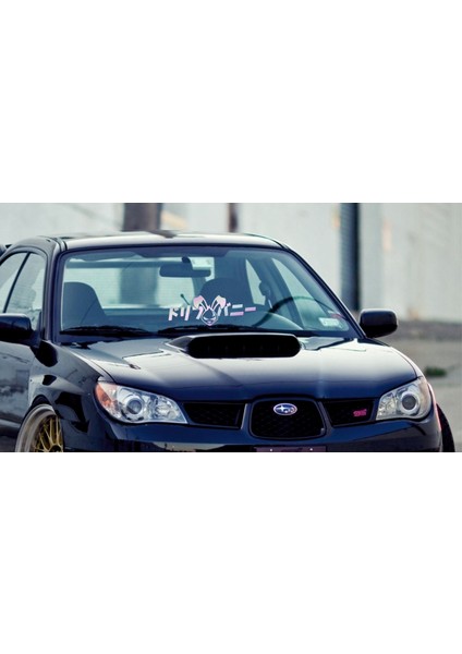 Japon 20X7CM Dekoratif Yazı Jdm Araba-Moto Cam Laptop Etiket Hologram Sticker Etiket Yapıştırma modelleri