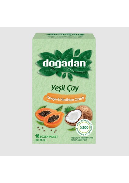 18'li Poşet Çaylar Papaya, Mango ve Tropik ve Rosie Pamuk fırsatları